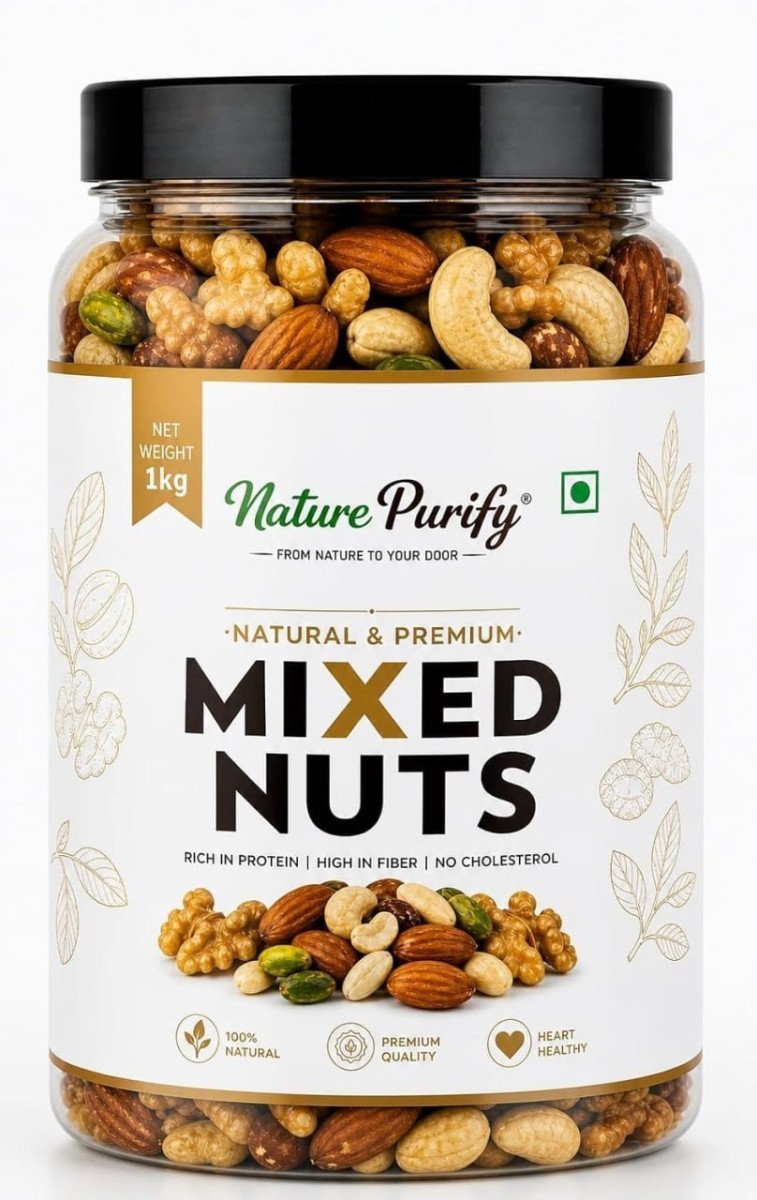 Nature Purify Premium Mix Dry Fruits 1kg 475 Mrp 1