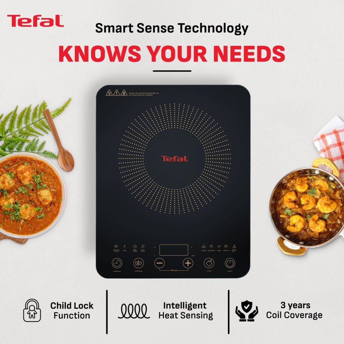 Tefal 2200 W Induction Cooktop 2999tower 2000 W Induction Cooktop 2199lifel