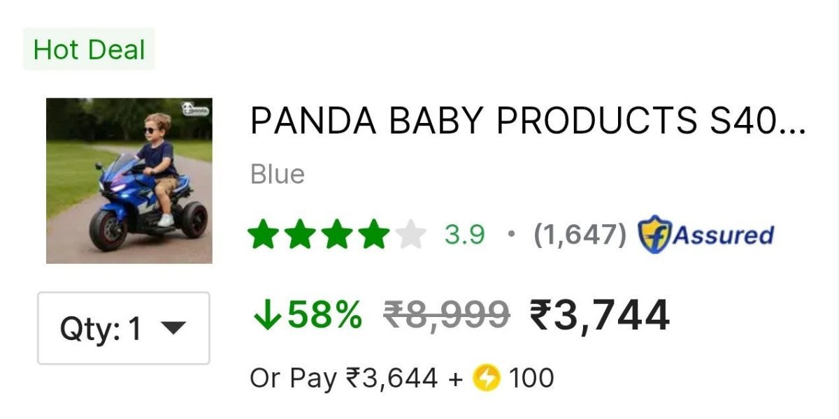 Grab Panda Baby S400 Ride-on Bike (blue) 3 744