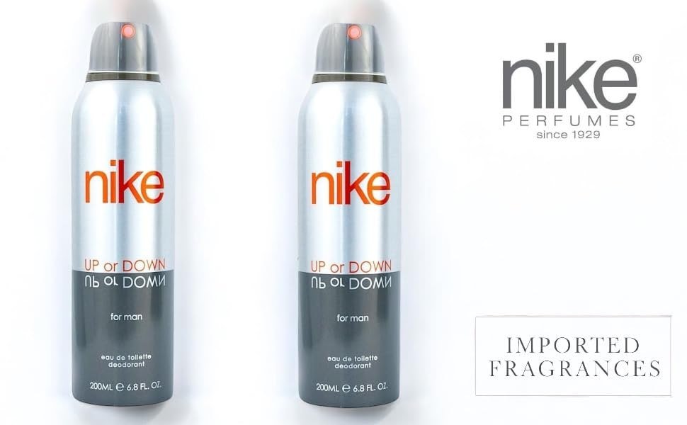 Nike Up Or Down Deodorant For Men (2 X 200 Ml) 521