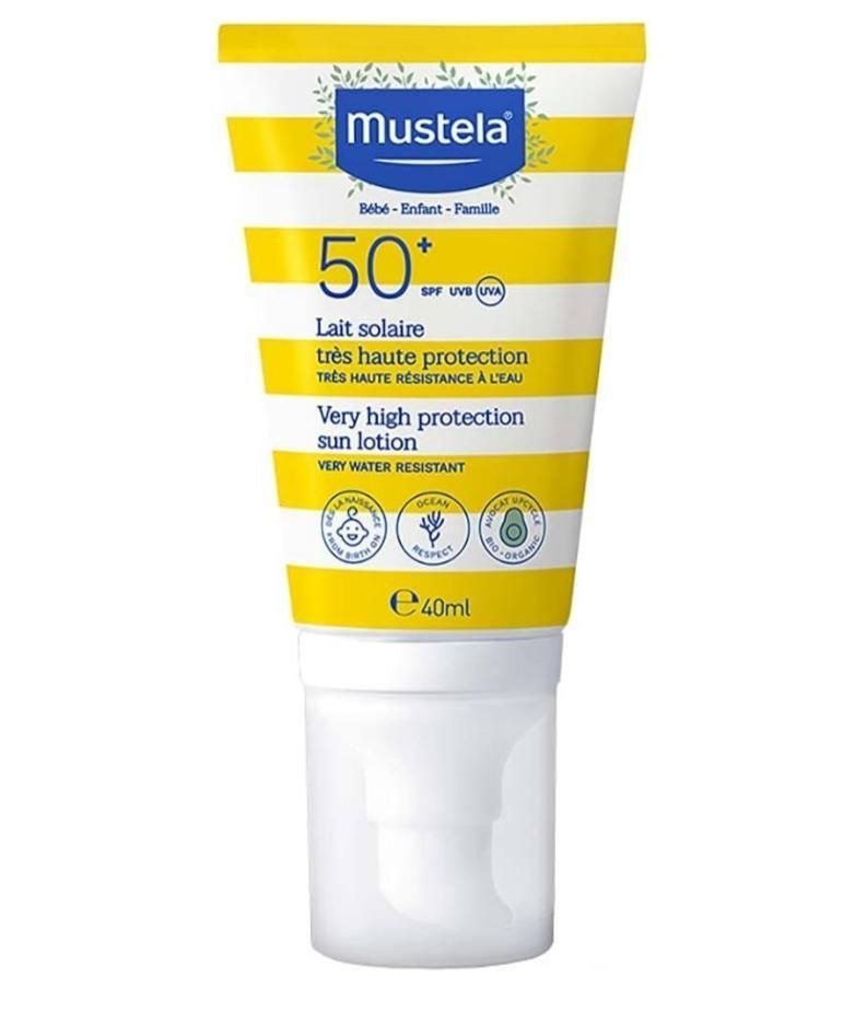 Amazon 43 Mustela Baby Spf 50 Sunscreen With Water