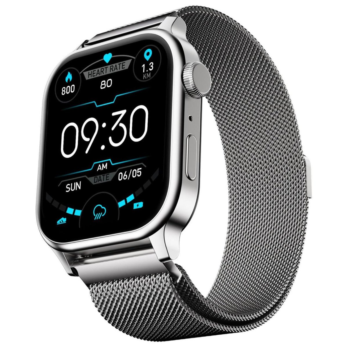 Fire-boltt Rise Round Smart Watch 1 85 Hd Display 