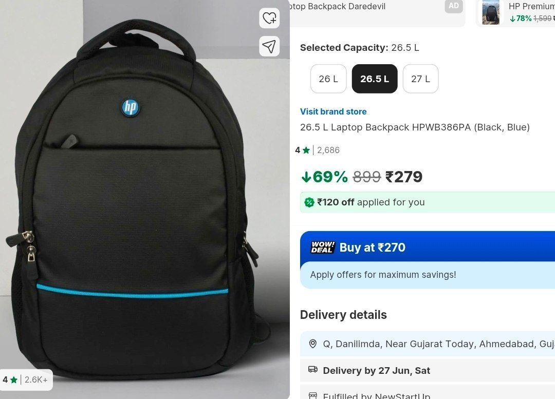 Hp Backpack 279