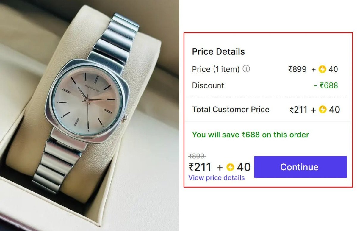 Analog Watch - For Women 211 40 Sc