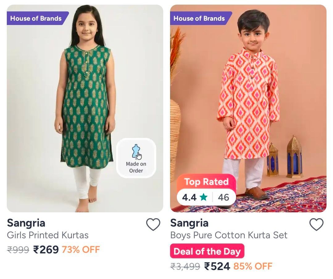 Myntra Kids Tshirt Under 299 Kids Multipack Set Un