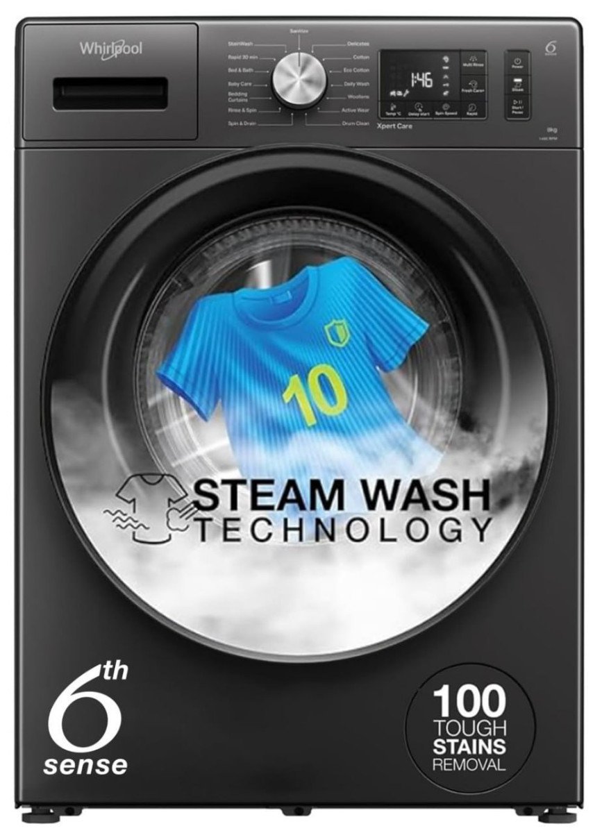 Steal Whirlpool 8 Kg Fully Automatic Washing Machi