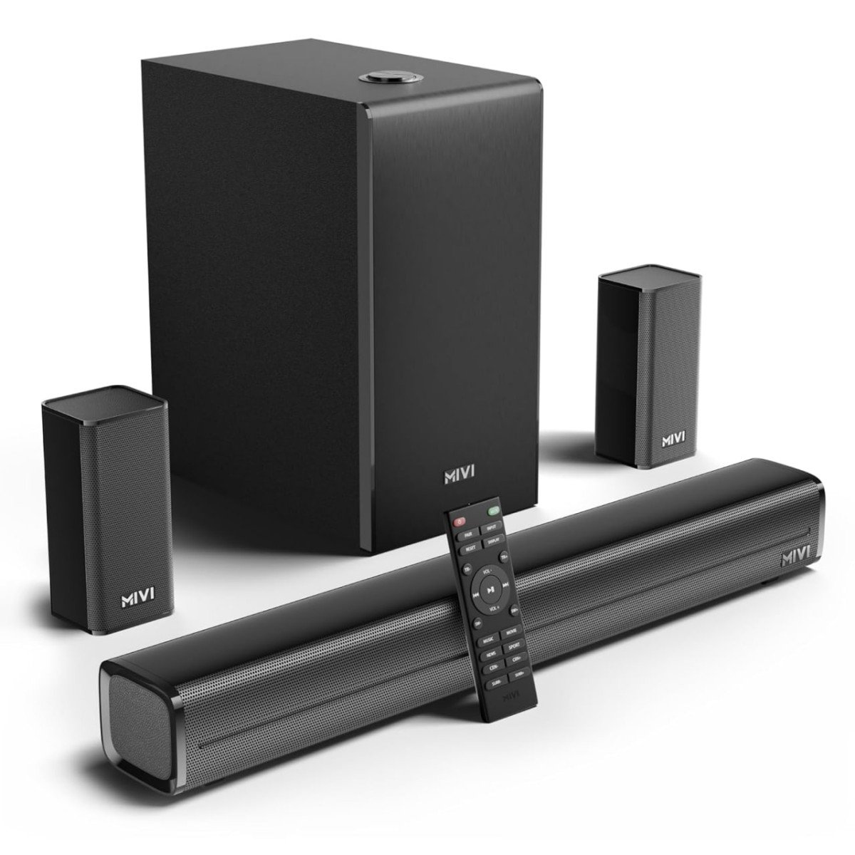 Mivi Nex 450 Soundbar New Launch 450w 5 1 System W