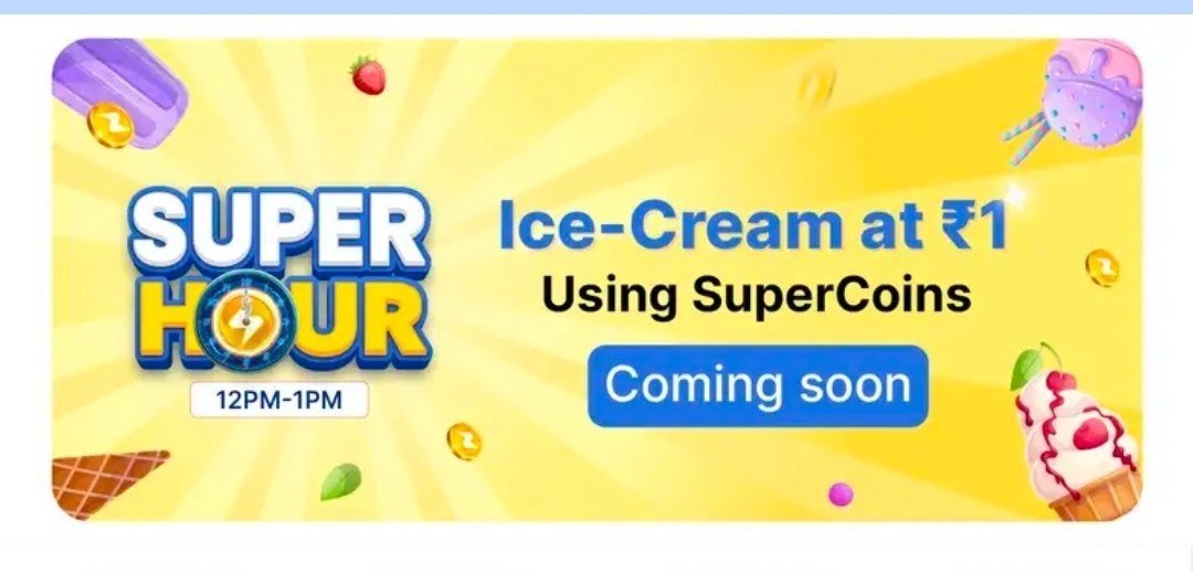Ice-cream 1 Using Supercoinsoffer Live 12 Pm 
