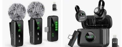 55 On Grenaro Wireless Mic With Noise Cancell