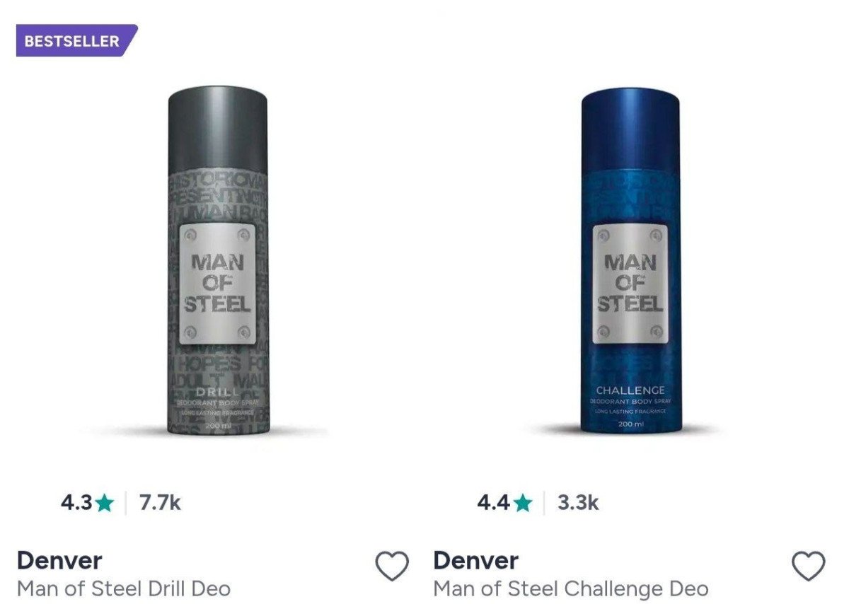 Myntra 65 On Denver Beauty Products