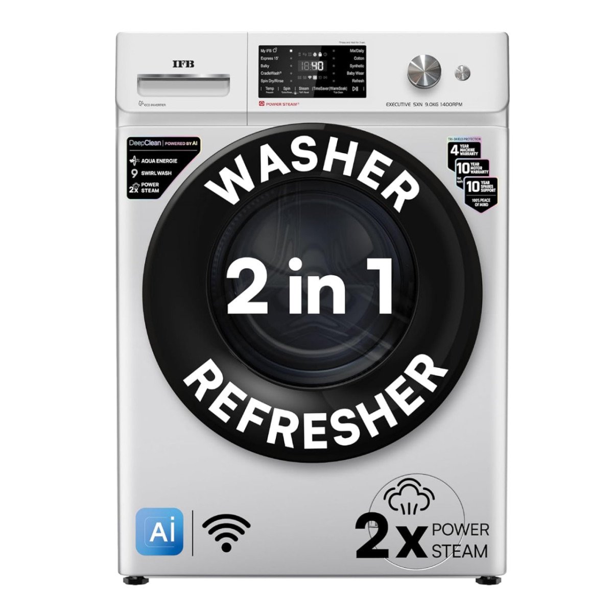Ifb 9 Kg 5 Star Deepclean Tech Ai Powered Wif