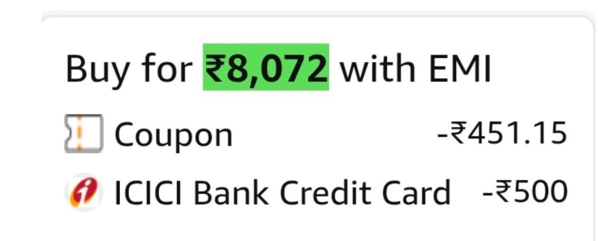 Grab 8072451 Coupon500 With Icici Bank Cc