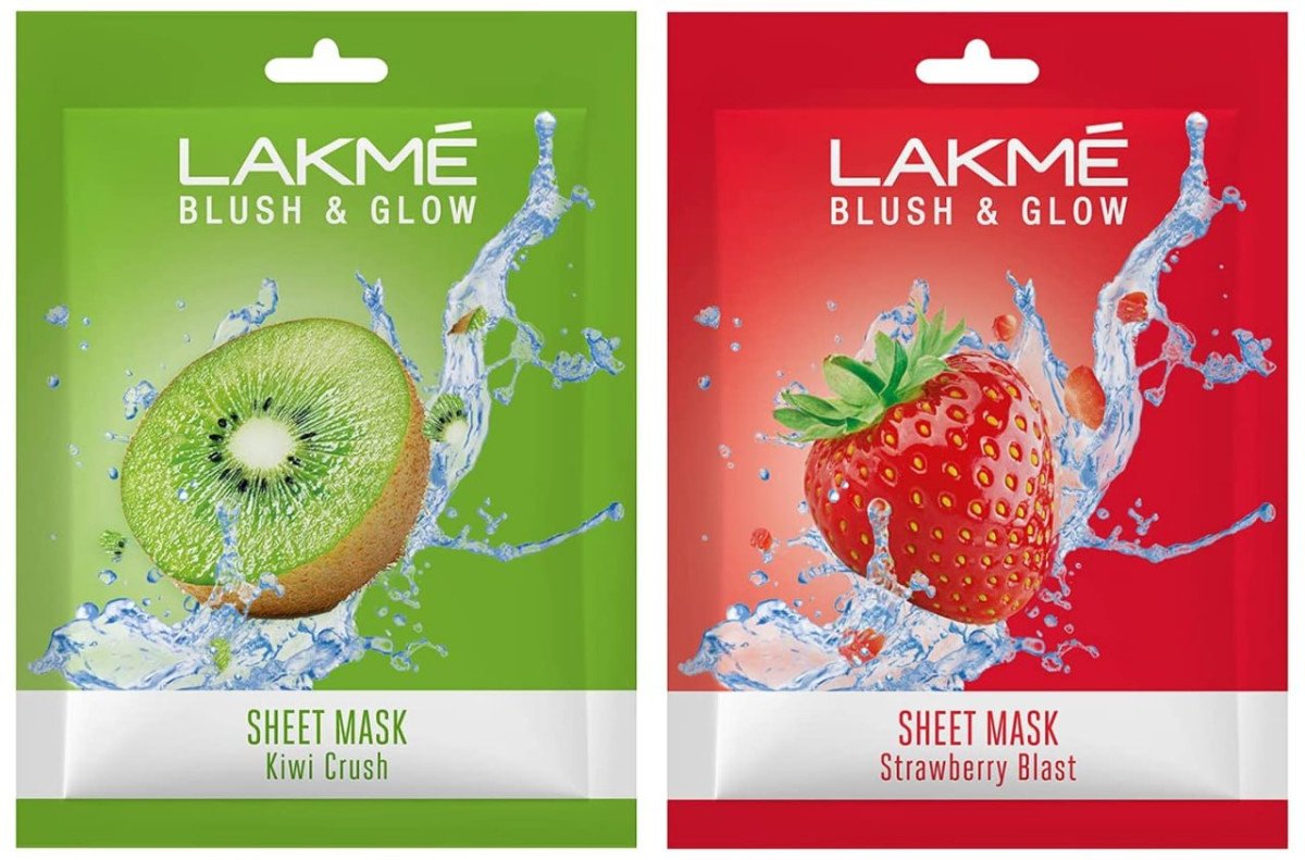 Lakm Blush Glow Kiwi Sheet Mask 20 Ml Blush Glow S
