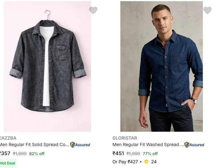 Flipkart Denim Shirts 82