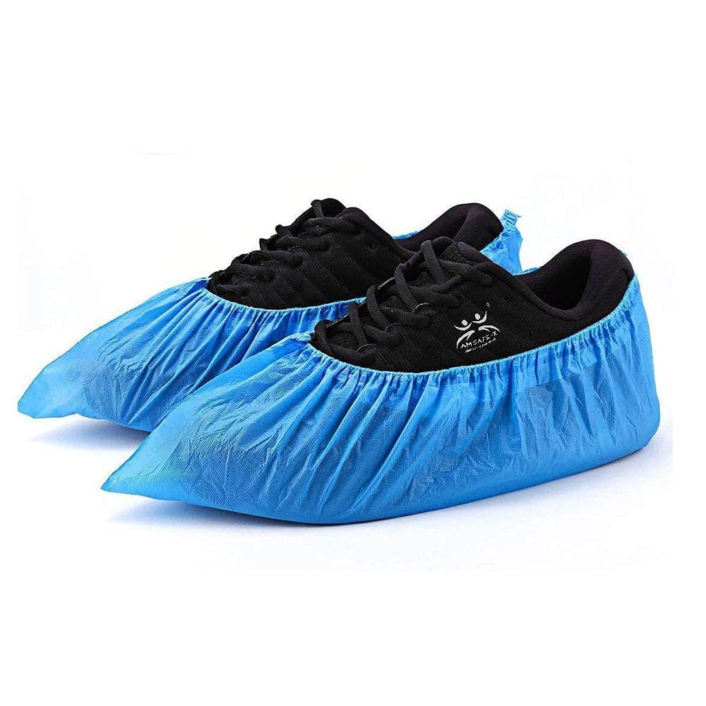 Am Safe-x Disposable Shoe Cover Pack Of 100 2