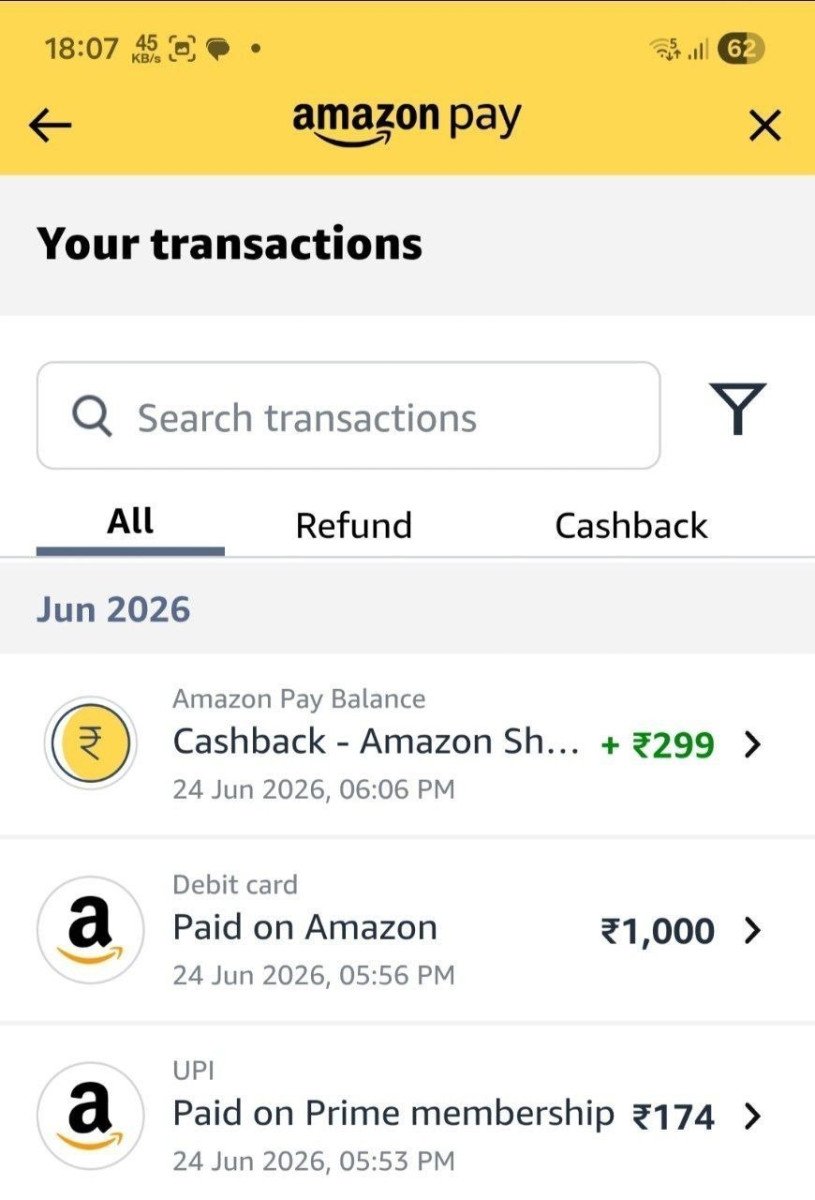 Amazon Membership For 1 Year1 Check This Shows In 