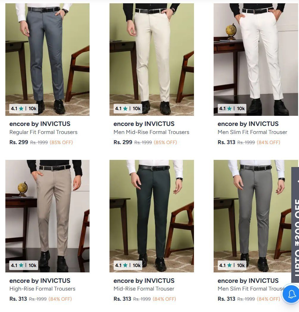 Looootencore By Invictus Trousers 85 Starting From