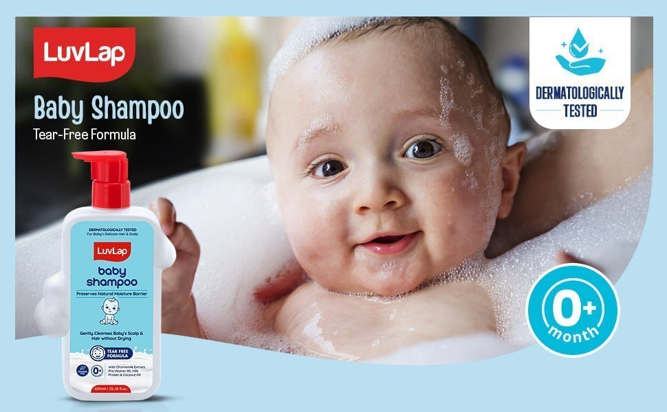 Luvlap Baby Shampoo 600ml 117