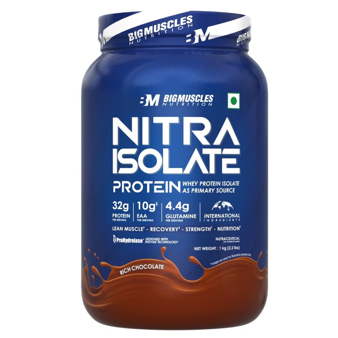 Bigmuscles Nutrition Nitra Isolate 1kg Rich Chocol