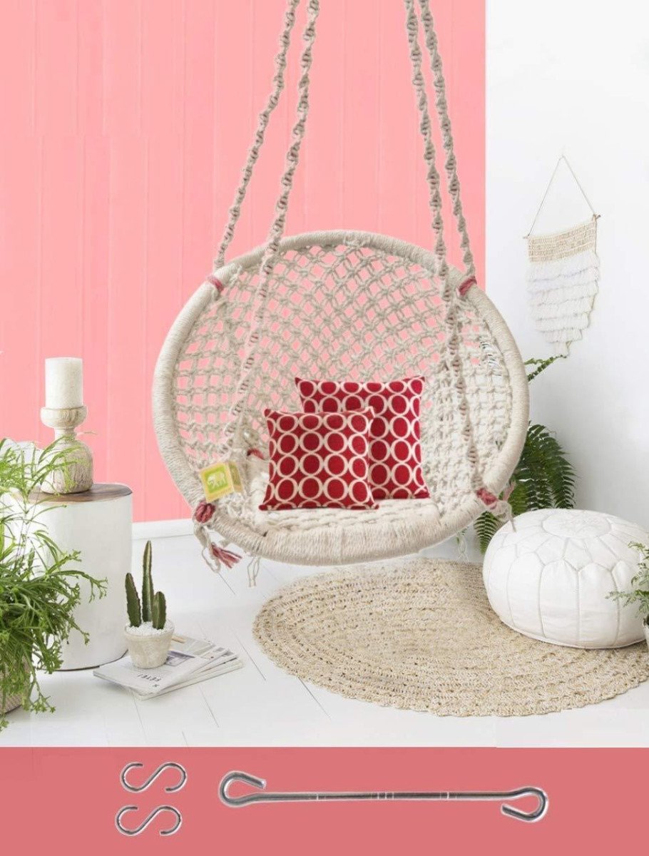 Curio Centre Round Cotton Home Swing Hammock 