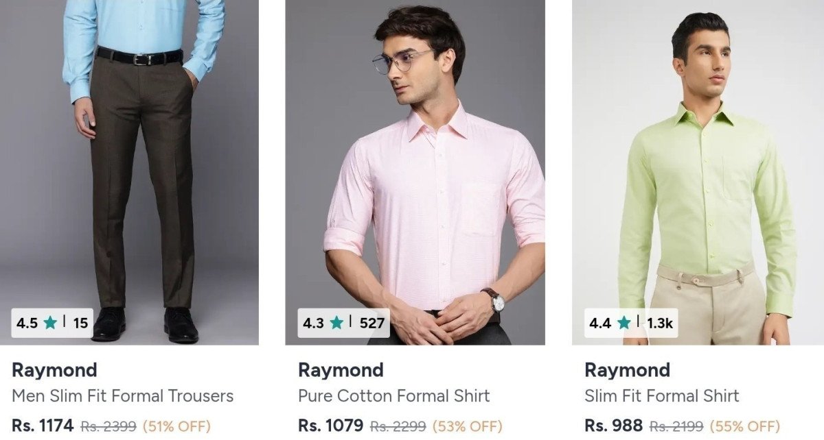 70 On Raymond Clothing