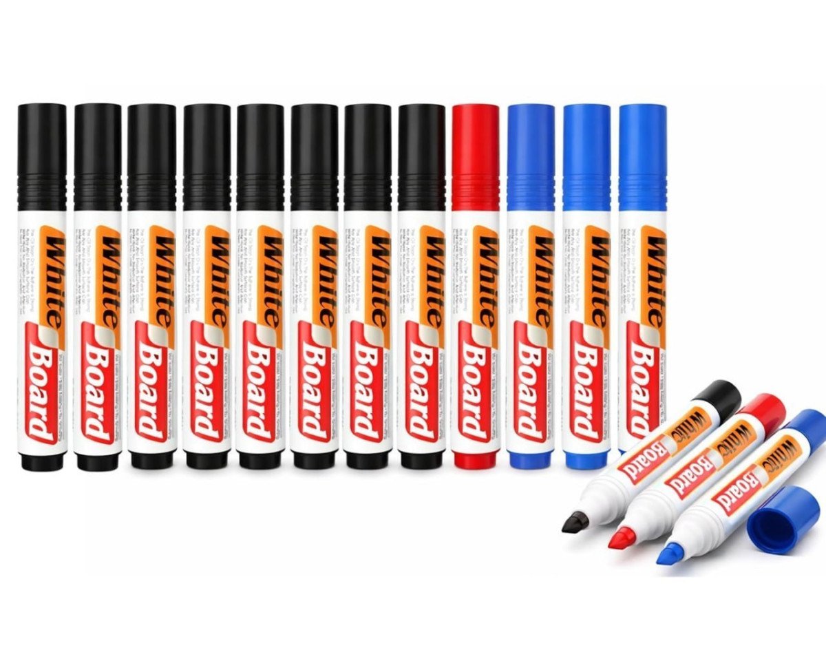 Corslet 12 Pcs White Board Marker Pen Whiteboard M