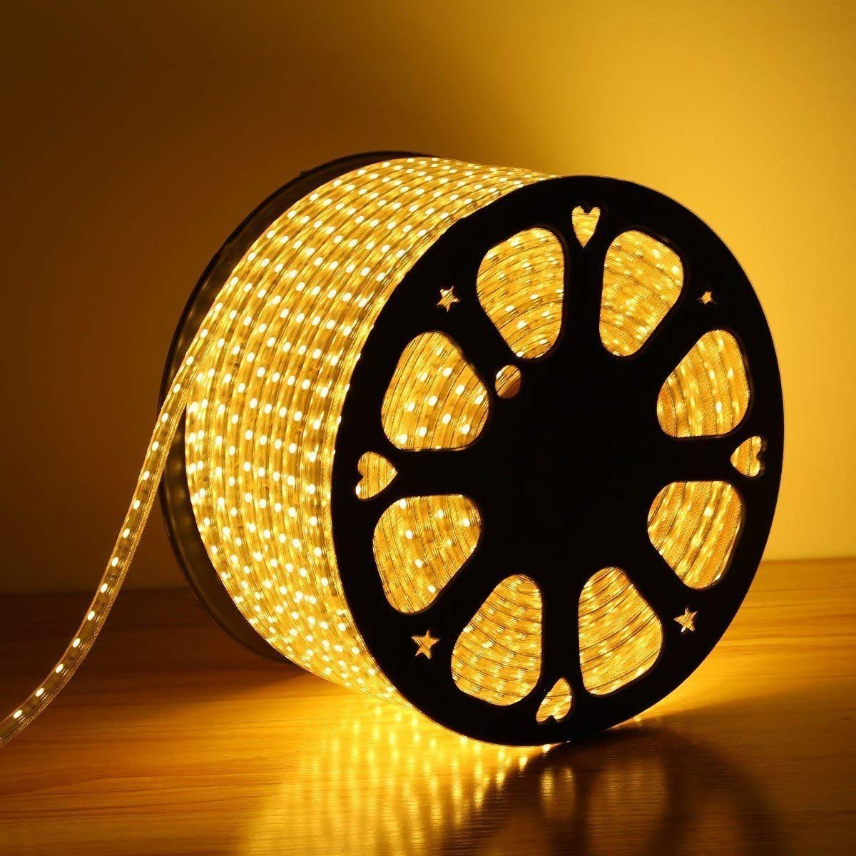 Desidiya Led Strip Rope Light 5 Mtr Warm White Wat