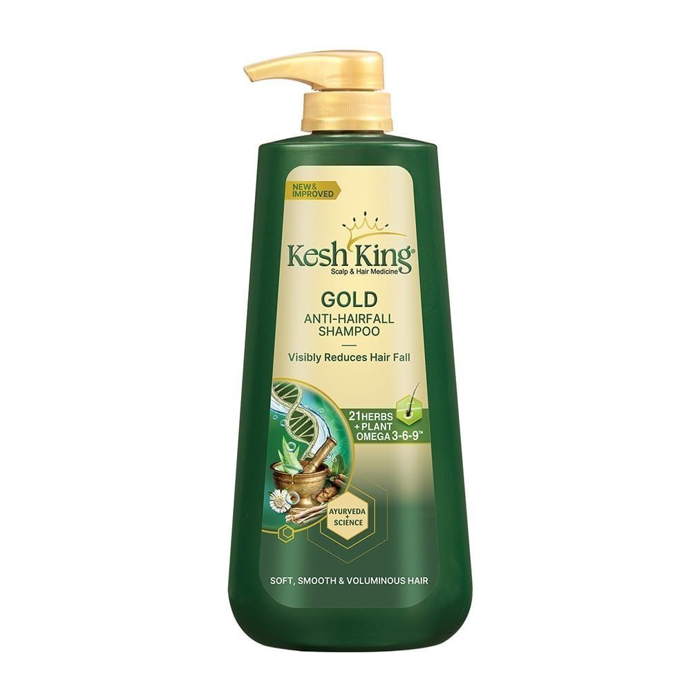 Kesh King Gold Anti Hairfall Shampoo 600 Ml 223 Mr