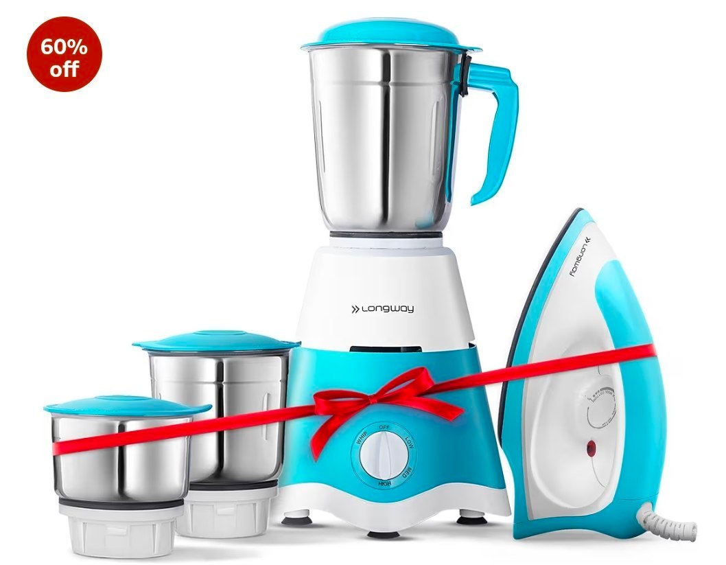 Amazon Longway Super Dlx Mixer Grinder With K
