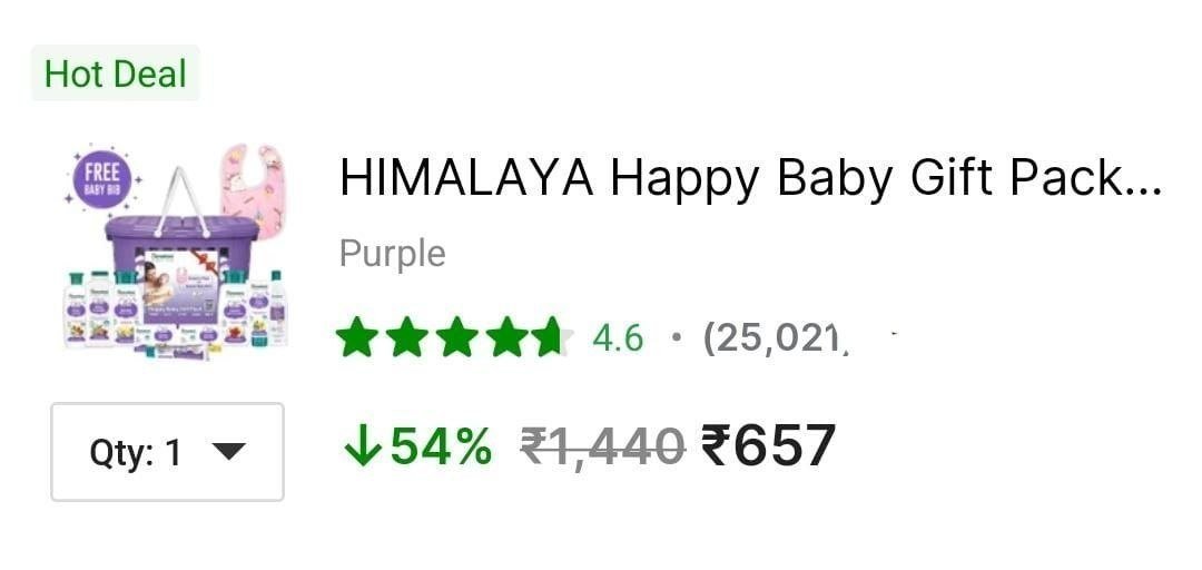 Ever Himalaya Baby - Get Extra 12 On All Productsh