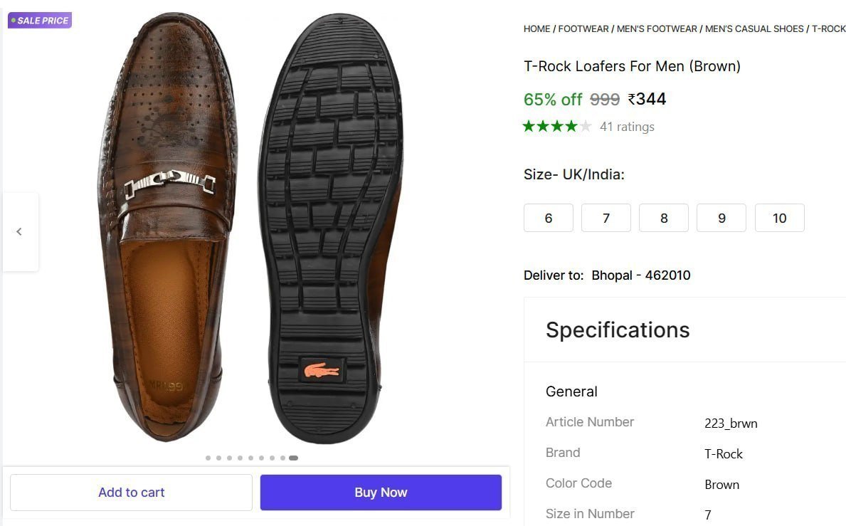 Loafers For Men (brown) 344