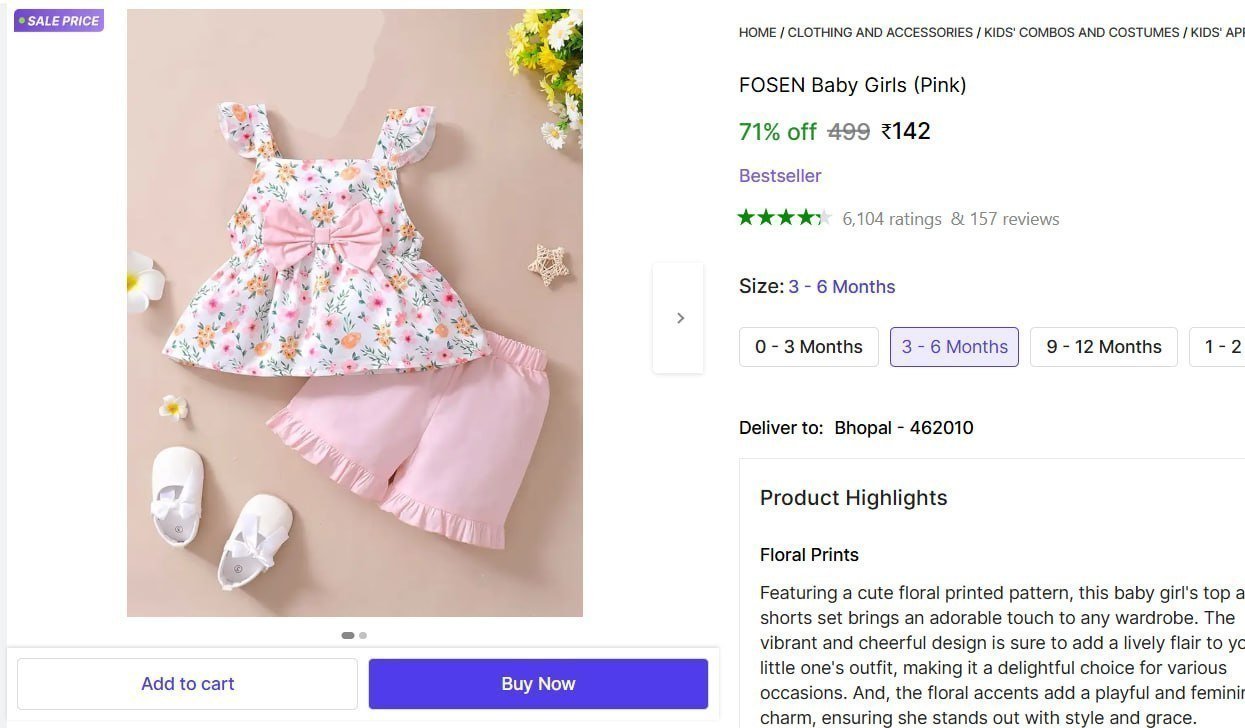 Baby Girl Dress 142