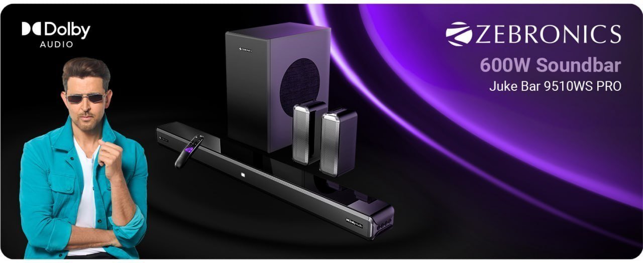 Zebronics Pro Dolby 5 1 Soundbar