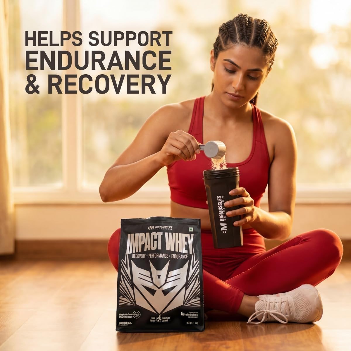 Bigmuscles Nutrition Impact Whey Protein 1 Kg 1199