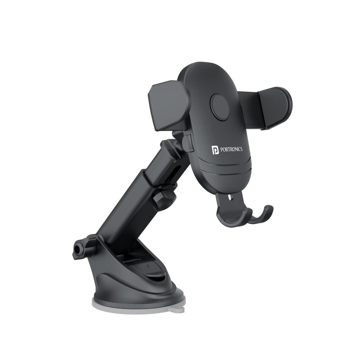 Portronics Clamp M2 Adjustable Car Mobile Phone Ho
