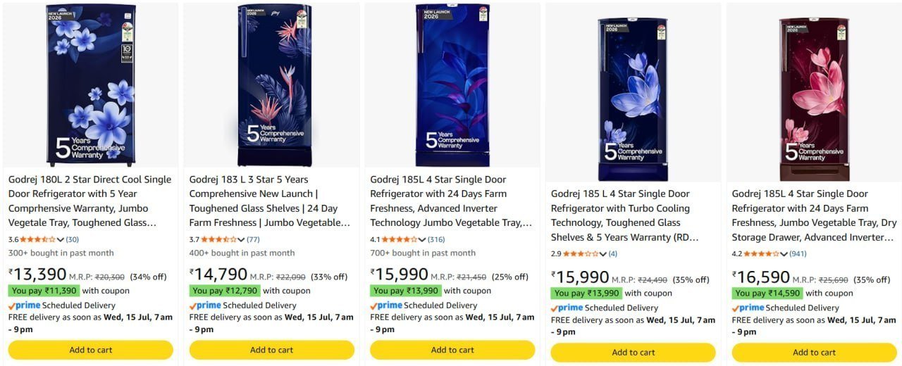 Godrej Refrigerators