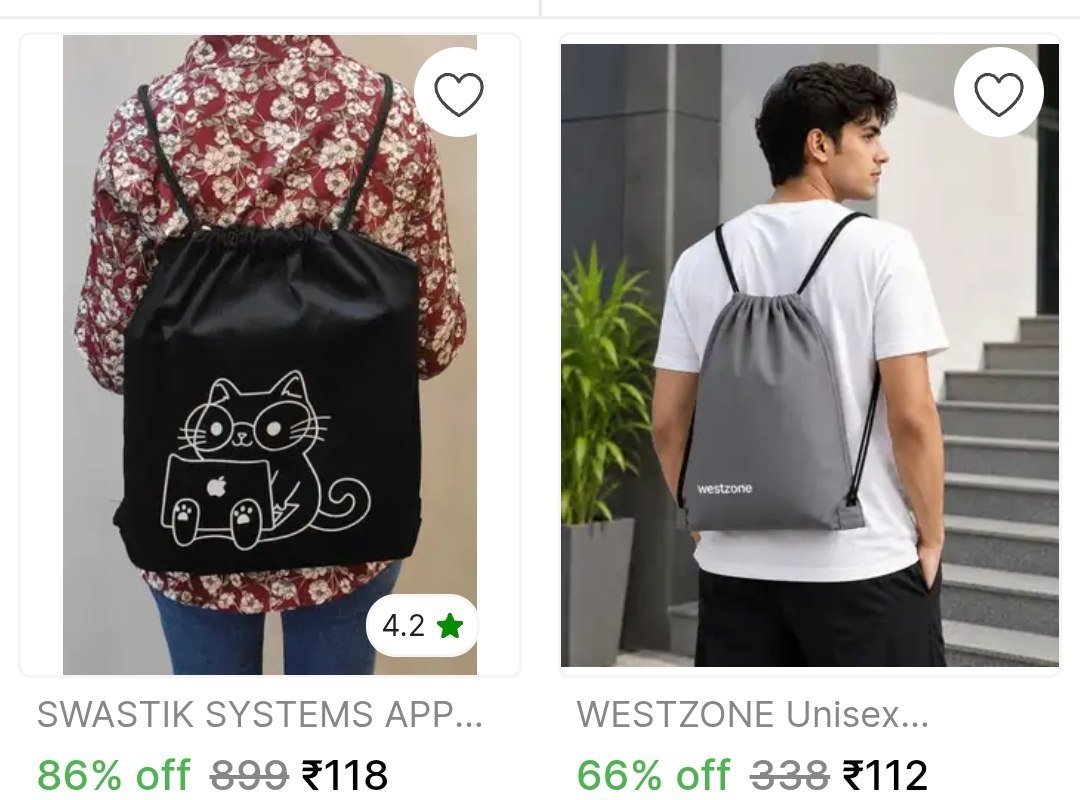 Shopsy Backpacks Min 70 Ethnic Set Salwarkurtadupa