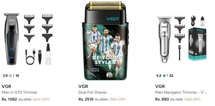 Myntra Vgr Trimmers Min 40 Offlink