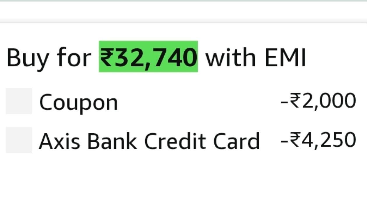Faast 32 7402k Coupon4250 With Axis Bank Cc
