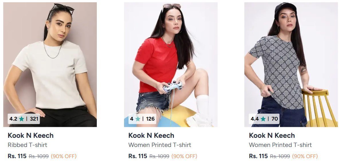 Kook N Keech Tshirts 90