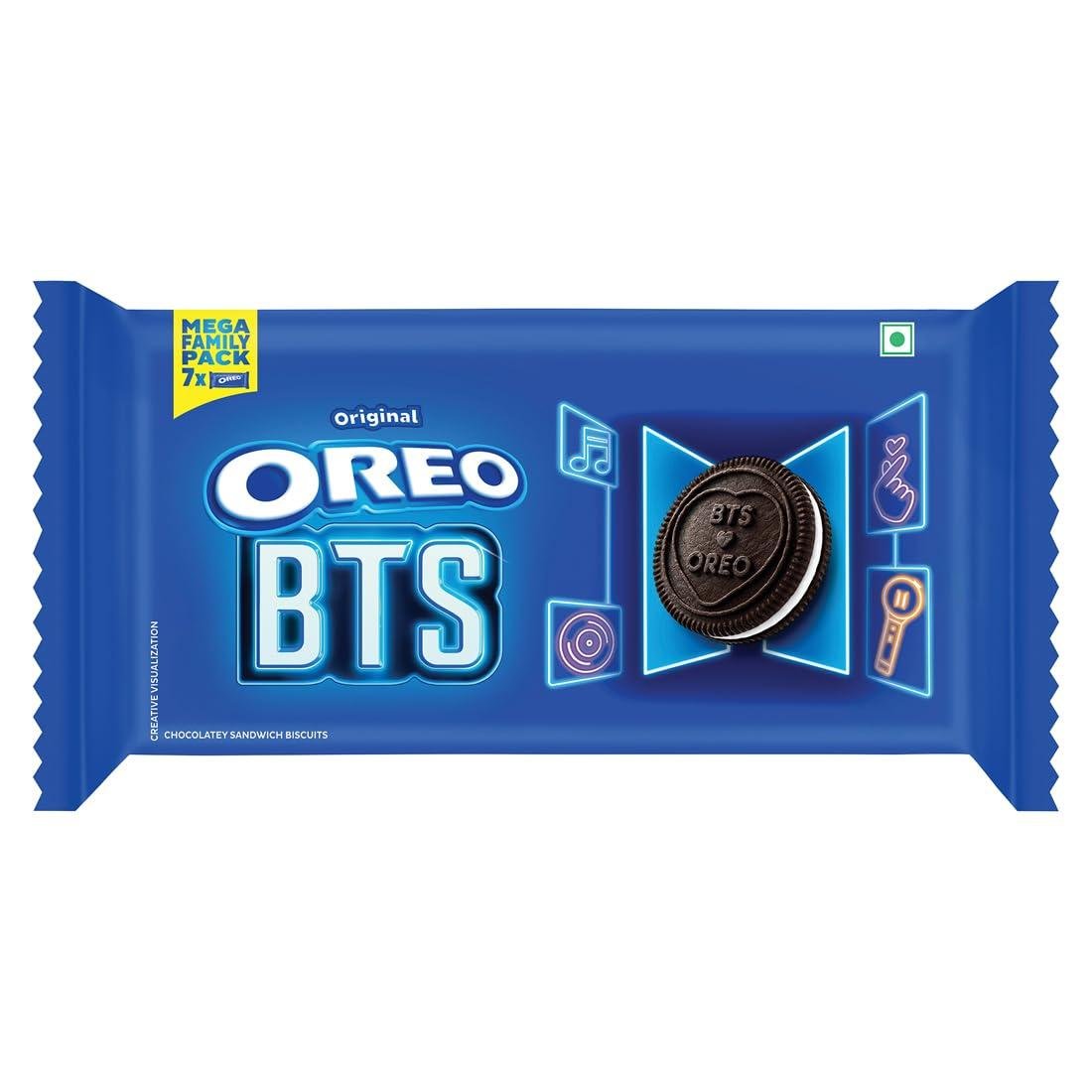 Cadbury Oreo Vanilla Flavour Creme Sandwich Biscui