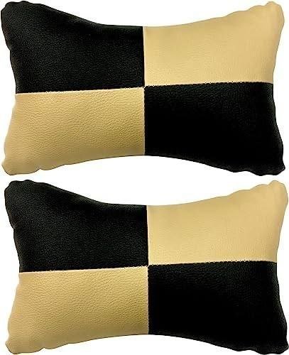 Adroitz Car Seat Neck Rest Cushion Pillow Set