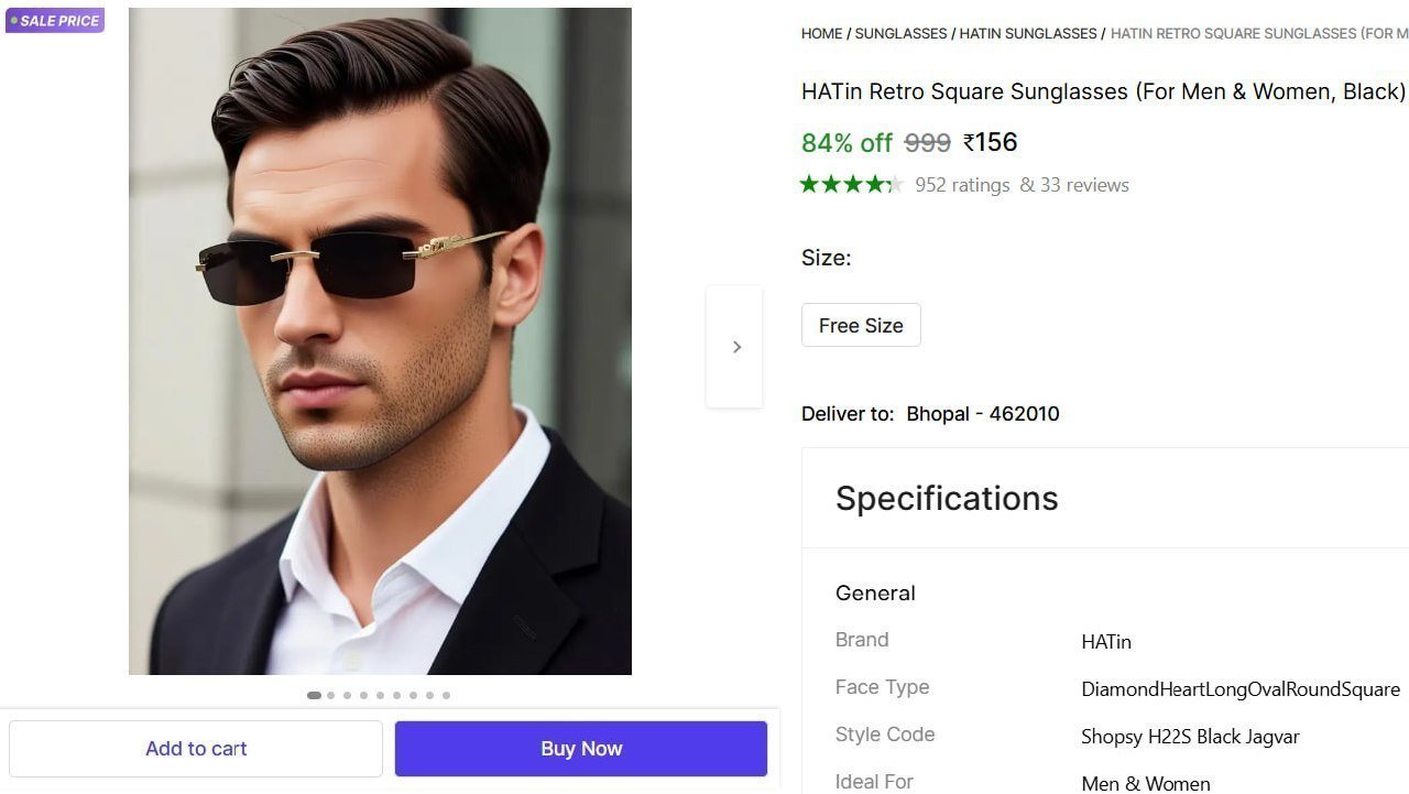 Retro Sunglasses At 156