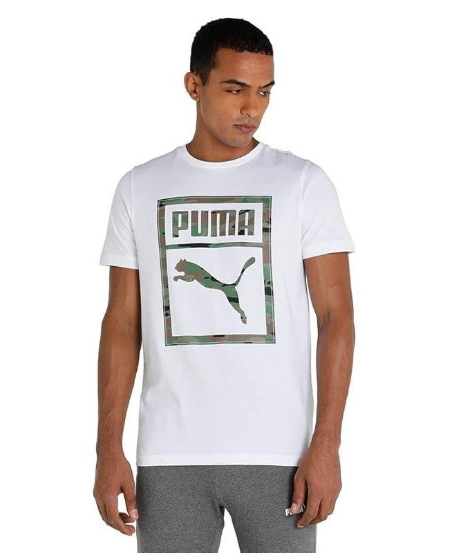 Puma Men Cotton Printed Slim Fit T-shirt 405