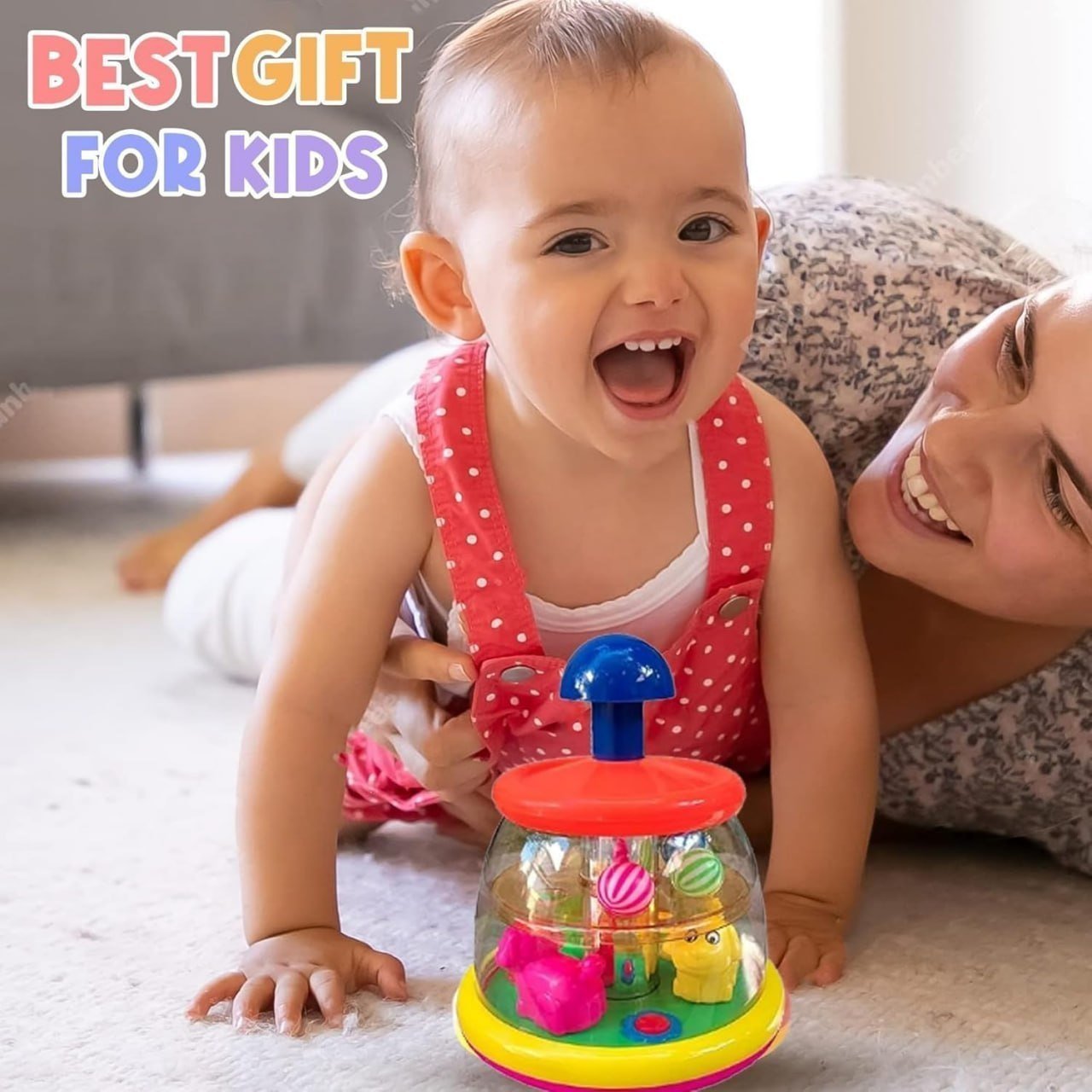 Push N Spin Dog Toy 116