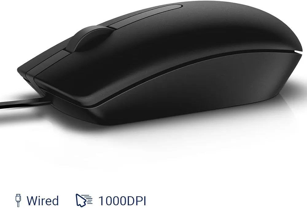 255dell Ms116 Wired Mouse 1000 Dpi