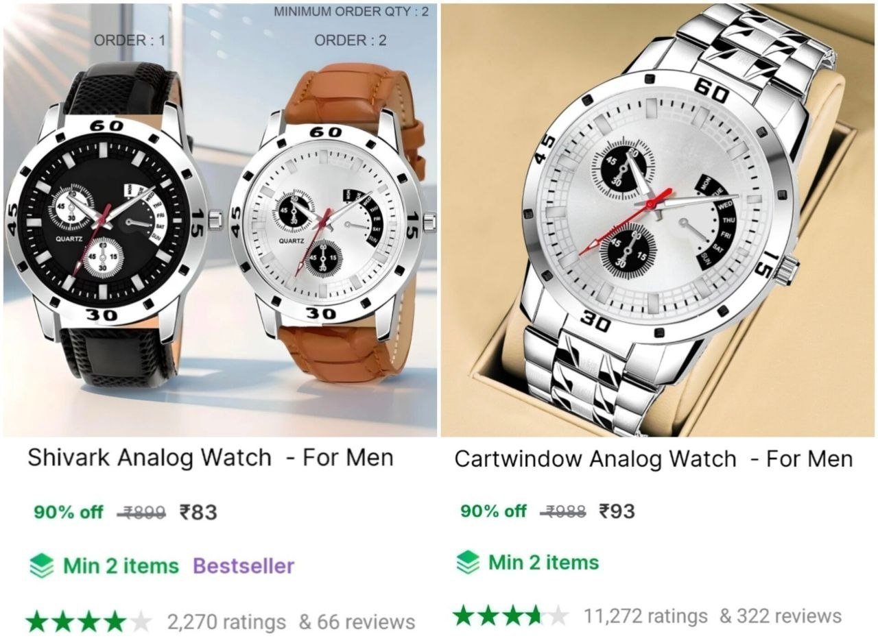 Analog Watches Deals83 93