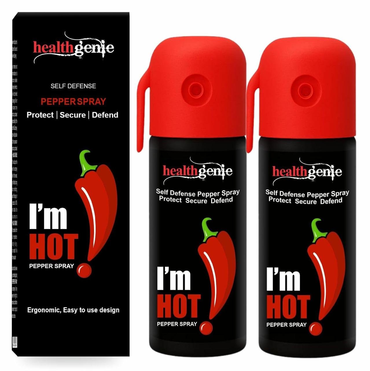 Healthgenie Pepper Spray 10 Feet Range 35 Gms Of D